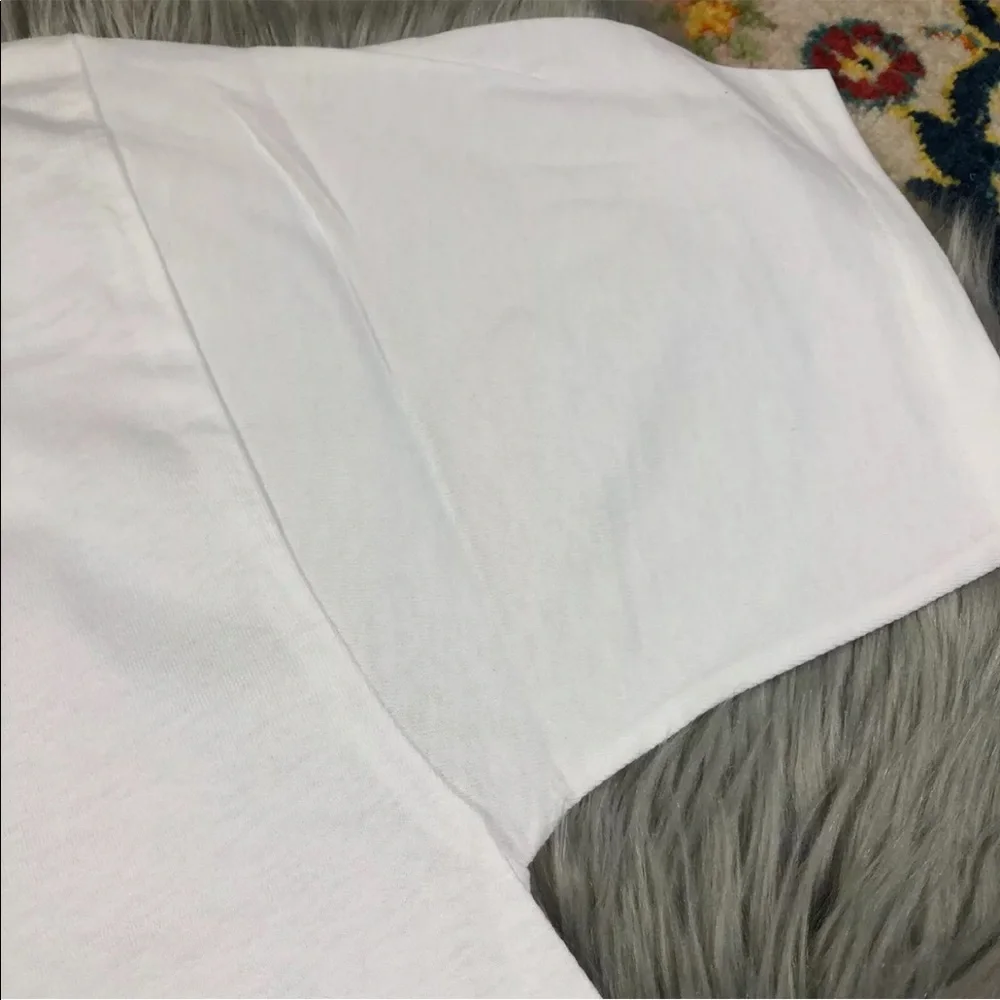 Vintage 90s BMW Lifestyle White Made USA Logo T Shirt